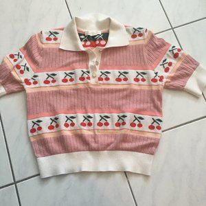 Vintage Look Cotton Top